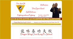Desktop Screenshot of dragonwingchun.com